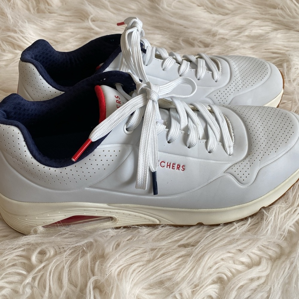 SKECHERS street Los Angeles air-cooled memory foam sneakers - Picture 2 of 12